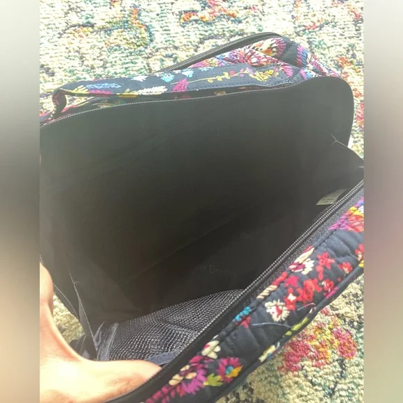 Vera Bradley large blush and brush makeup case - Picture 2 of 7